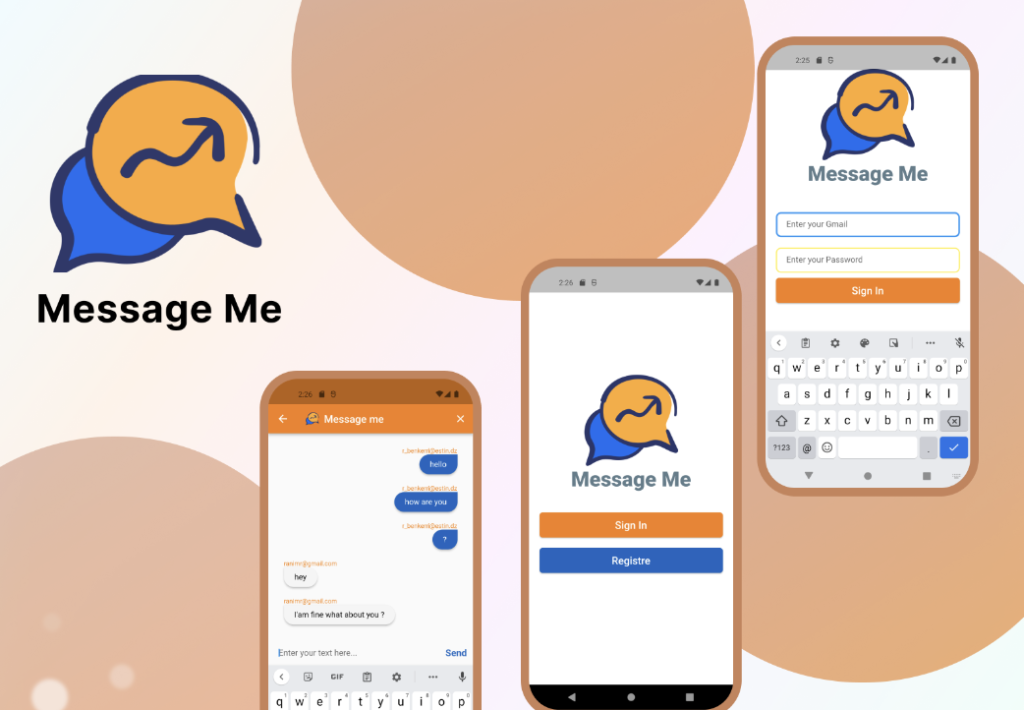 Chatting app made with flutter using Firebase source code