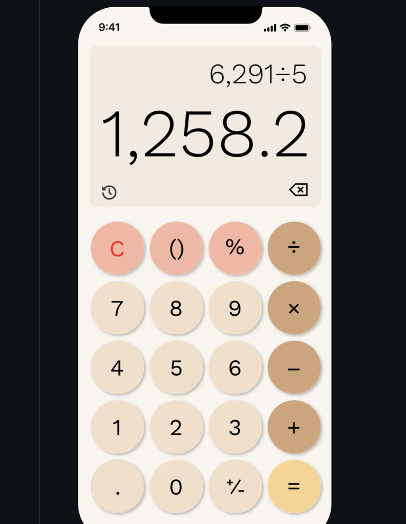 <img src="Flutter calculator app.png" alt="Flutter calculator app">