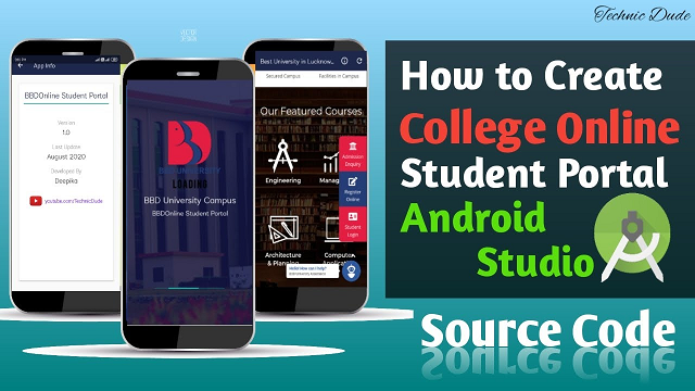 How to make Student Portal System Android Project