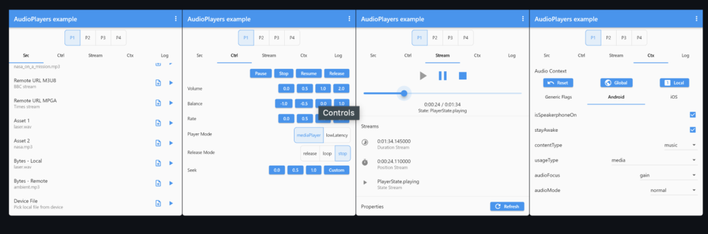 How to Create Music Player UI screen with fully functional in flutter