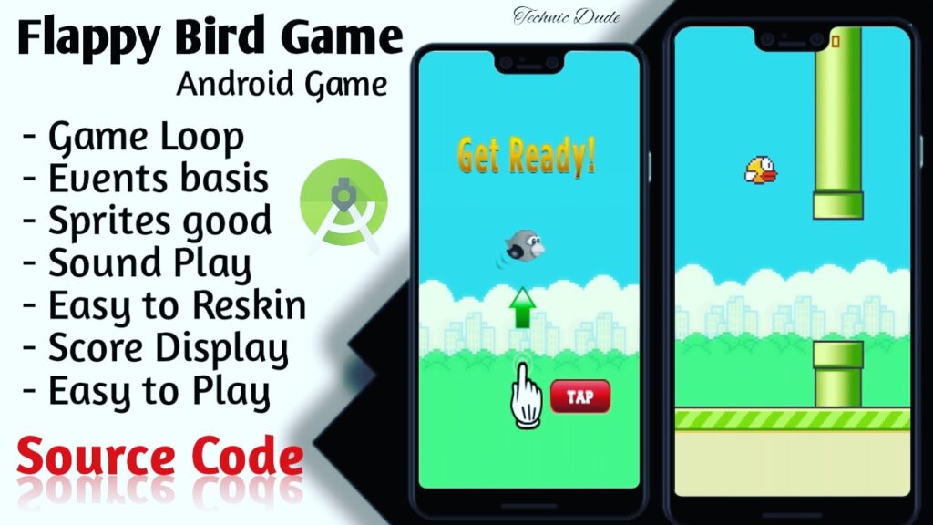 Flappy Bird Source Code: Make Your Own Flappy Bird Game App