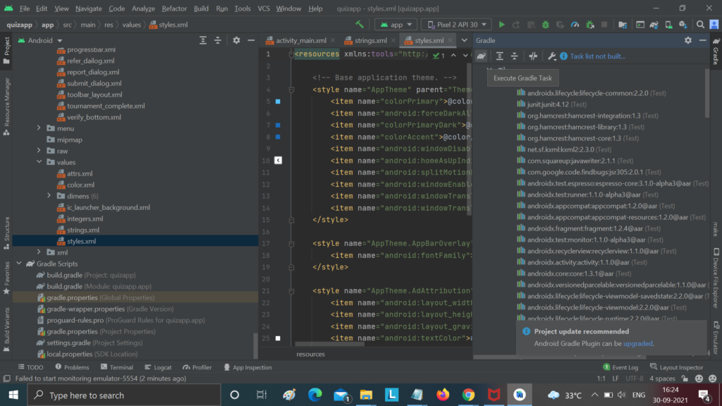 How to generate sha1 key in android 2020.3.1 version
