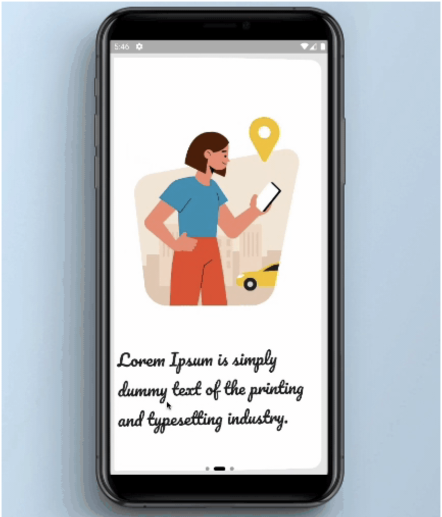 <img src="Animated OnBoarding screens with the page indicator.png" alt="Animated OnBoarding screens with the page indicator">
