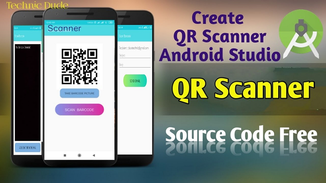 QR Code Scanner Android app in Android Studio with source code