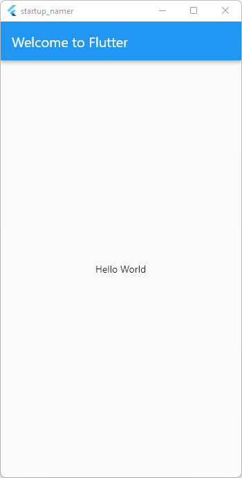 <img src="hello-world.png" alt="hello world program in flutter ">
