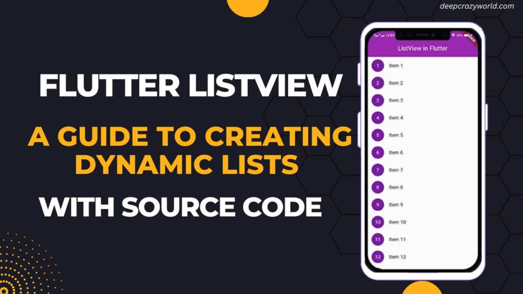 <img src="Flutter ListView.png" alt="Flutter ListView example with source code">