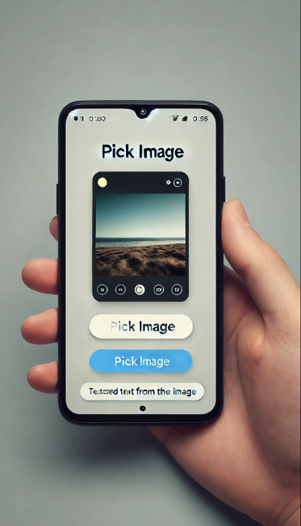 How to Create Image to Text App in Flutter with source code stepwise