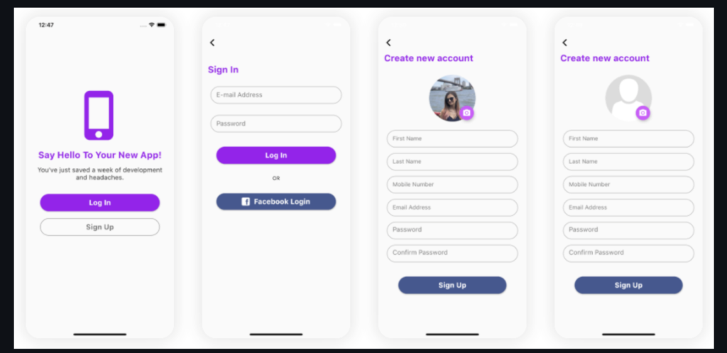 Login Screen with Firebase Auth and Facebook Login using flutter