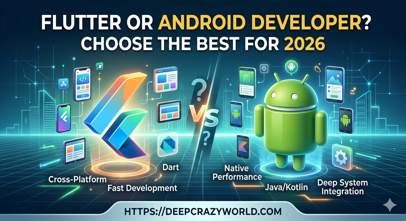 Android Developer vs Flutter Developer: Which Should You Choose for App Development?