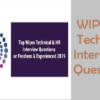 Wipro Interview Questions refreshed on 2023 || hr interview questions