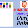 design paint in html