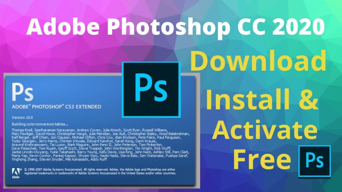 How to Download Photoshop 2020 for free | Photoshop download