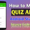 Quiz App in Android studio source code free – Android Tutorial