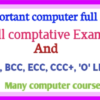 All Full Forms in computer for CCC Online Test | SSC | Bank
