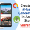 YouHash – YouTube Hashtags Generator Android App in android studio
