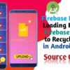 Native Android Pdf E-Books App with Firebase Back-end