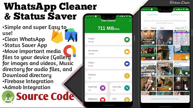 WhatsApp Cleaner & WhatsApp Status Saver – Two in One with AdMob