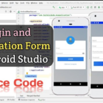 How to Create Login and Registration form in Android studio