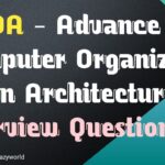 Top 50+ Computer architecture interview questions | COA questions