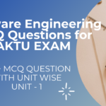 Unit 1 Software Engineering MCQ Questions for AKTU Exam 2021
