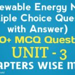 Renewable Energy MCQ (Solar Thermal System) Unit – 3