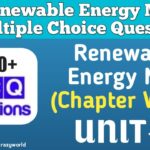 Renewable Energy MCQ (Biomass Energy) Unit – 5