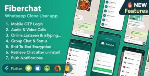Read more about the article Fiberchat 1.0.33 – Whatsapp Clone Full Chat & Call App