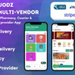 Fuodz Grocery, Food, Pharmacy Courier & Service Provider + Backend + Driver & Vendor app