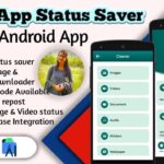 WhatsApp Status Saver & Cleaner App with android studio