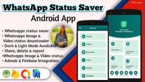 Read more about the article WhatsApp Status Saver & Cleaner App with android studio