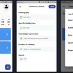 Automatic Chicken Feeder App using Flutter source code
