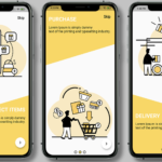 Onboarding Screen UI for ecommerce app using flutter source code