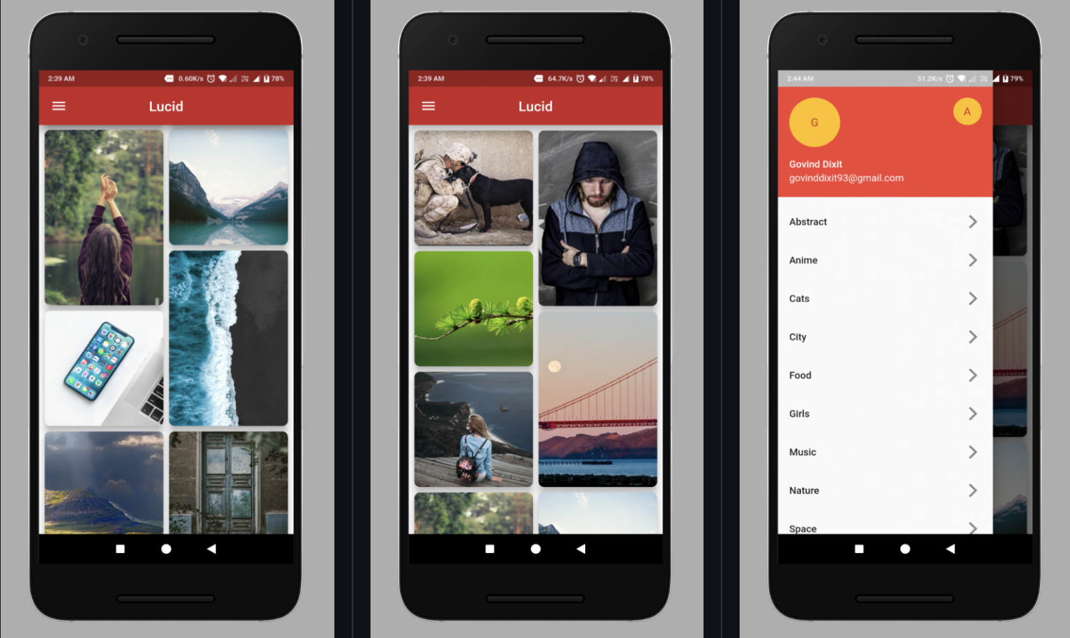 Wallpaper App with awesome wallpapers Made using Flutter