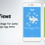 Intro screens using flutter package for some material design app