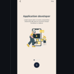 Onboarding screen UI with Flutter source code