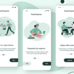 Splash Screen for Food Delivery app with flutter source code