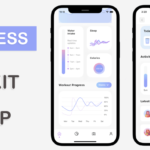 Fitness Tracking App UI design using flutter source code