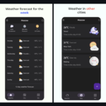 Flutter weather application for viewing the weather source code