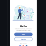 Signup and Login app with firebase auth to facilitate in flutter source code
